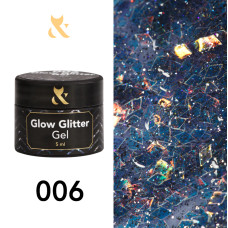 F.O.X Glow Glitter Gel 006
