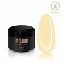 Milano Гель для ногтей однофазный Yellowish
