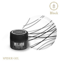 Milano Spider gel Гель паутинка Black