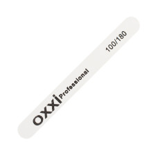 OXXI Пилка прямая на деревянной основе 100/180