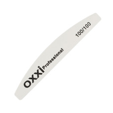 OXXI Пилка полукруг для ногтей 100/100