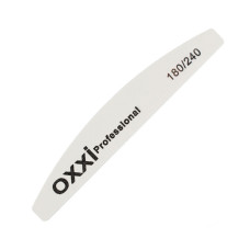 OXXI Полукруг пилка для ногтей 180/240