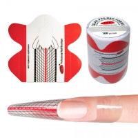 Формы для моделирования прозрачные (PVC-пластик) Clear-Pro Nail Forms PNB