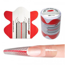 Формы для моделирования прозрачные (PVC-пластик) Clear-Pro Nail Forms PNB