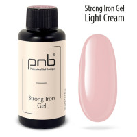 UV/LED Strong Iron Gel, Light cream 50мл
