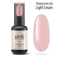 UV/LED Strong Iron Gel, Light cream 8мл