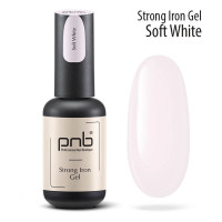 UV/LED Strong Iron Gel, Soft white 8мл
