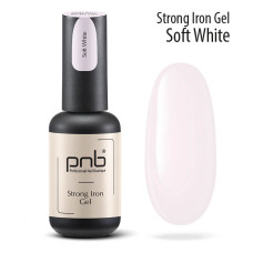 UV/LED Strong Iron Gel, Soft white 8мл