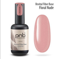 PNB UV/LED Revital Fiber Base, Floral Nude, HEMA FREE 17мл