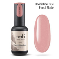 PNB UV/LED Revital Fiber Base, Floral Nude, HEMA FREE 8мл