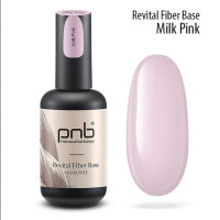 PNB UV/LED Revital Fiber Base, Milk Pink, HEMA FREE 17мл