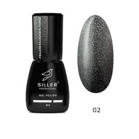 Siller Shine Holografic Top No Wipe 8мл 02