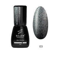 Siller Shine Holografic Top No Wipe 8мл 03