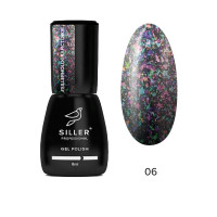 Siller Shine Holografic Top No Wipe 8мл 06