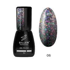 Siller Shine Holografic Top No Wipe 8мл 06