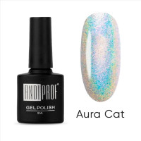 Andi Prof Гель лак Кошачий глаз голографик Aura Cat 00