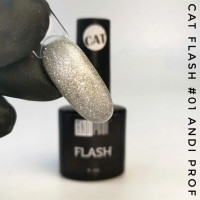 Andi Prof Гель лак Flash cat 01