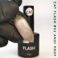 Andi Prof Гель лак Flash cat 02