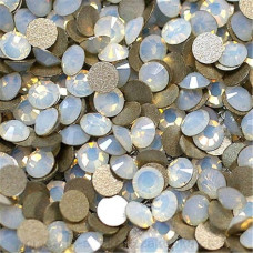 Стразы для ногтей White Opal