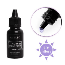 Komilfo Top NO wipe with UV-filtres 30ml