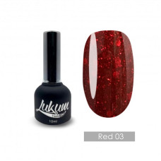 Lukum Гель лак Red 3