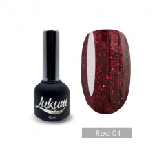 Lukum Гель лак Red 4