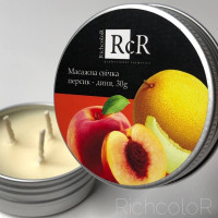 RichColor Масажна свічка Персик-диня