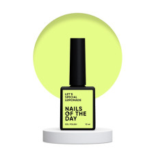 NAILSOFTHEDAY Гель лак Let’s special Lemonade