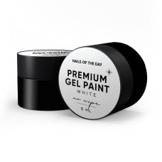 NAILSOFTHEDAY Premium gel paint White no wipe