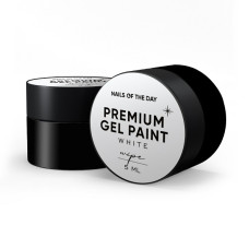 NAILSOFTHEDAY Premium gel paint White wipe