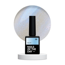 NAILSOFTHEDAY Shell top Жемчужный топ 02