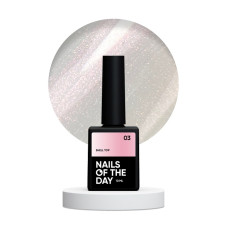 NAILSOFTHEDAY Shell top Жемчужный топ 03