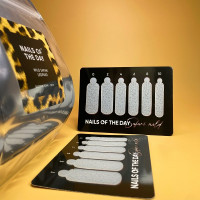 NAILSOFTHEDAY Wild Safari Leopard, silicone form 12pcs/packet