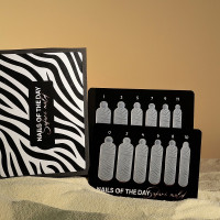 NAILSOFTHEDAY Wild Safari Zebra, silicone form 12pcs/box