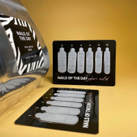 NAILSOFTHEDAY Wild Safari Zebra, silicone form 12pcs/packet