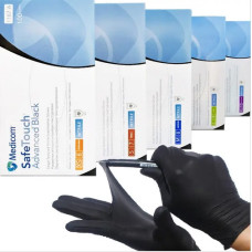 Medicom Нітрилові рукавички, щільність - 3.5г. - Black (чорні) - 100шт