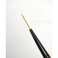 RichColor Кисть для дизайна лайнер №3