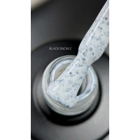 Гель-лак Saga Professional Black Snow 02