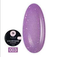 Saga cover base Shimmer 15мл 03