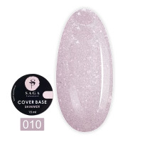 Saga cover base Shimmer 15мл 10