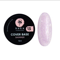 Saga cover base Shimmer 15мл 13