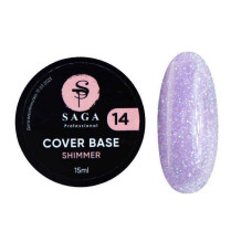 Saga cover base Shimmer 15мл 14