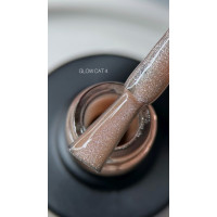 Гель лак Кошачий глаз Saga Professional GLOW Cat 04