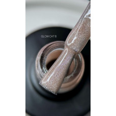 Гель лак Кошачий глаз Saga Professional GLOW Cat 06