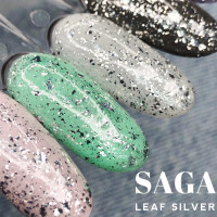 Saga Top Leaf silver