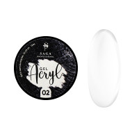 Saga Professional Гель для нарощення Acryl gel 13мл 02