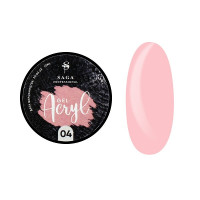 Saga Professional Гель для нарощення Acryl gel 13мл 04