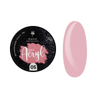 Saga Professional Гель для нарощення Acryl gel 13мл 05