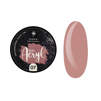 Saga Professional Гель для нарощення Acryl gel 13мл 07