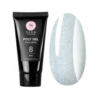 Saga Professional Poly Gel EXCLUSIVE 8